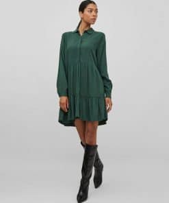 Vila Morose Shirt Dress Pineneedle