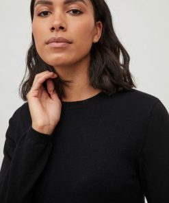 Vila Comfy L/S A-line Dress Black