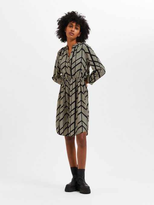 Selected Femme Signe-Damina Dress Black