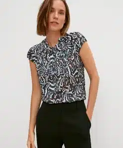 Comma, Blouse Top Black