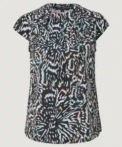 Comma, Blouse Top Black