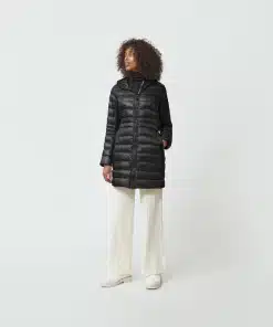 Canada Goose Cypress Hooded Down Jacket Black