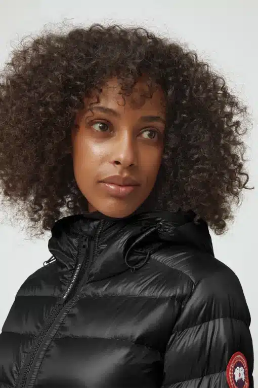 Canada Goose Cypress Hooded Down Jacket Black