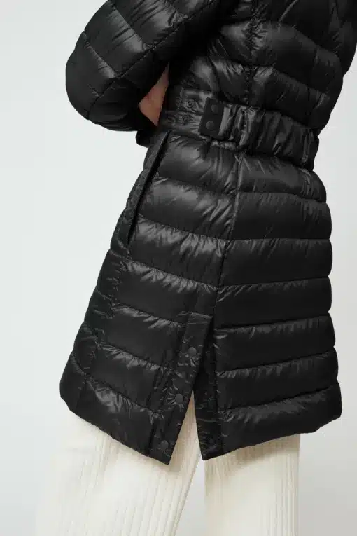 Canada Goose Cypress Hooded Down Jacket Black