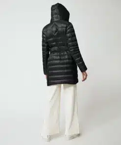 Canada Goose Cypress Hooded Down Jacket Black