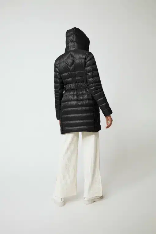 Canada Goose Cypress Hooded Down Jacket Black