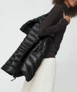 Canada Goose Cypress Hooded Down Jacket Black