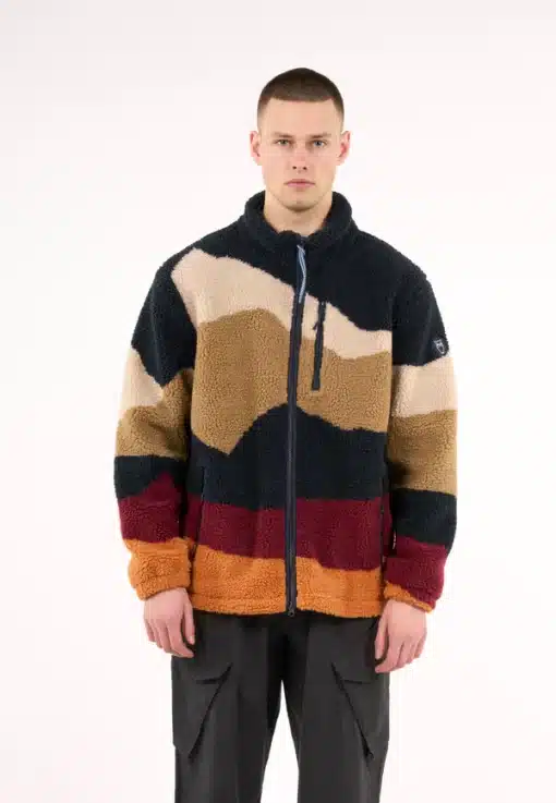 Knowledge Cotton Apparel Teddy AO Oversized Zip