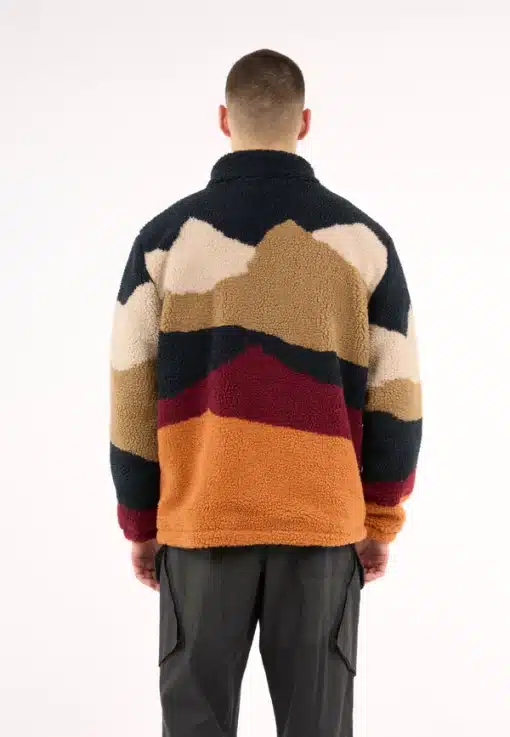 Knowledge Cotton Apparel Teddy AO Oversized Zip