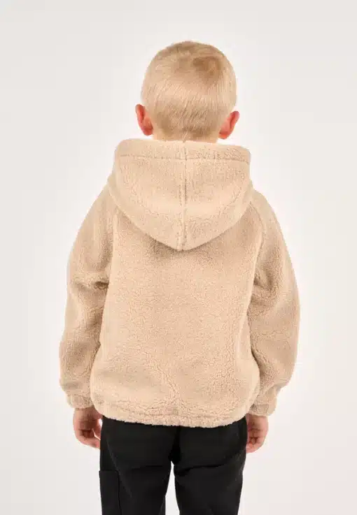 Knowledge Cotton Apparel Teddy Zip Jacket Junior