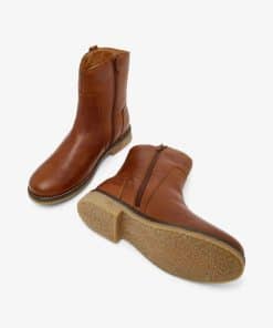 Bianco Biaatalia Winter Leather Boots Cognac