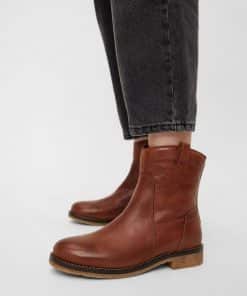 Bianco Biaatalia Winter Leather Boots Cognac