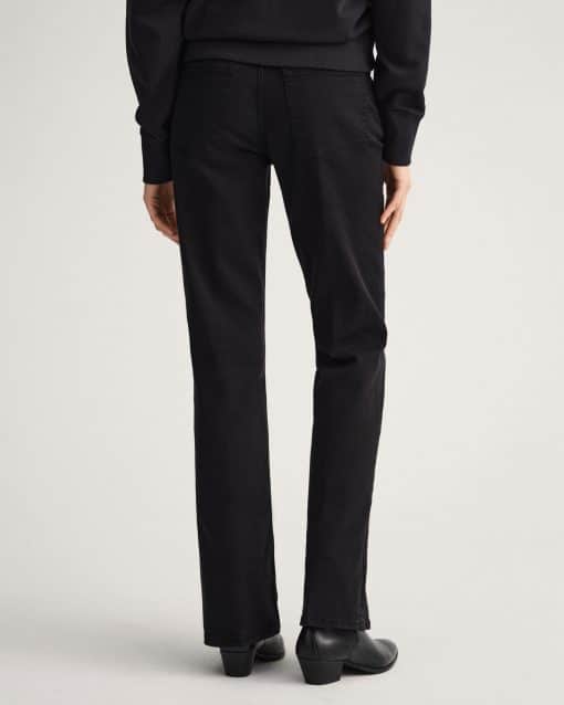 Gant Woman Flare Color jeans Ebony Black