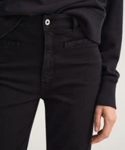 Gant Woman Flare Color jeans Ebony Black