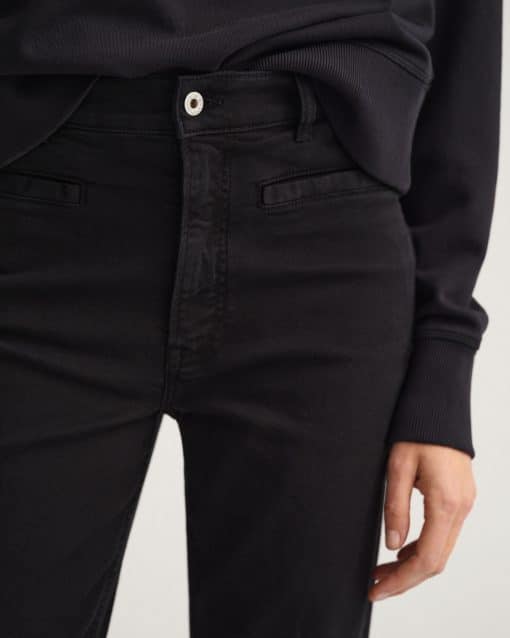 Gant Woman Flare Color jeans Ebony Black