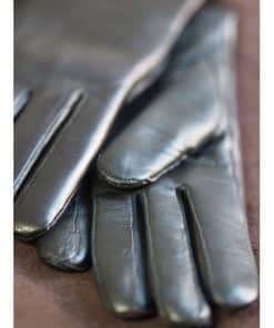 Sauso Kiia Touchscreen Leather Gloves Black