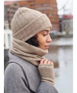 Sauso Viima Unisex Neck Warmer Oyster Beige