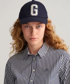 Gant Woman Broadcloth Striped Shirt Classic Blue