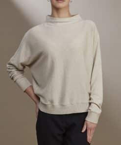 Stenströms Dawn Beige Cashmere Mockneck