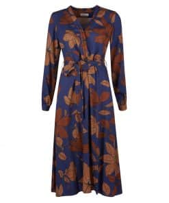 Stenströms Beatrice Blue Viscose Floral Dress