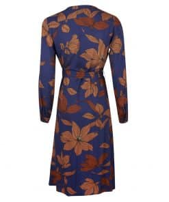 Stenströms Beatrice Blue Viscose Floral Dress