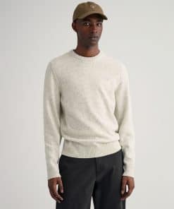 Gant Neps Melange Knit Cream