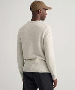 Gant Neps Melange Knit Cream