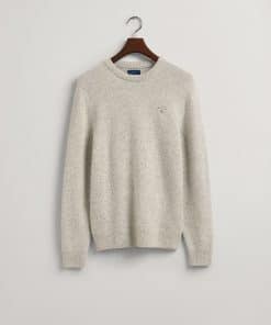 Gant Neps Melange Knit Cream