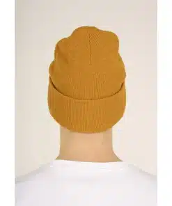 Knowledge Cotton Apparel Leaf Organic Wool Beanie Desert Sun