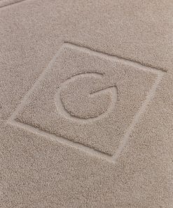 Gant Home G Shower Mat Silver Sand