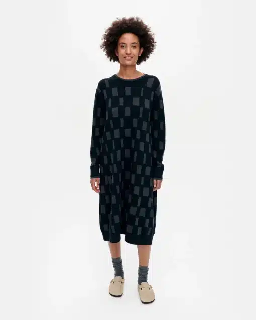 Marimekko Myrk Iso Noppa Knitted Dress