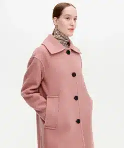 Marimekko Hedda Solid Wool Coat
