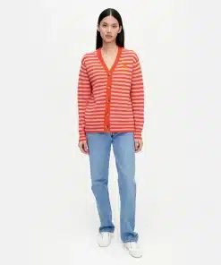 Marimekko Sif Tasaraita Unikko Cardigan