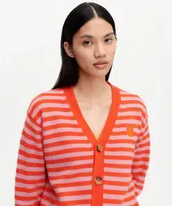 Marimekko Sif Tasaraita Unikko Cardigan