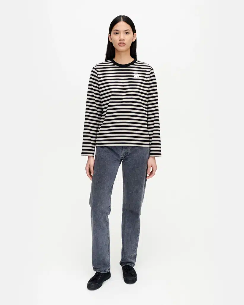 【2024SS】マリメッコ/Tasaraita Relaxed Longsleeve カットソー 2024SS】マリメッコ/Tasaraita Relaxed Longsleeve カットソー