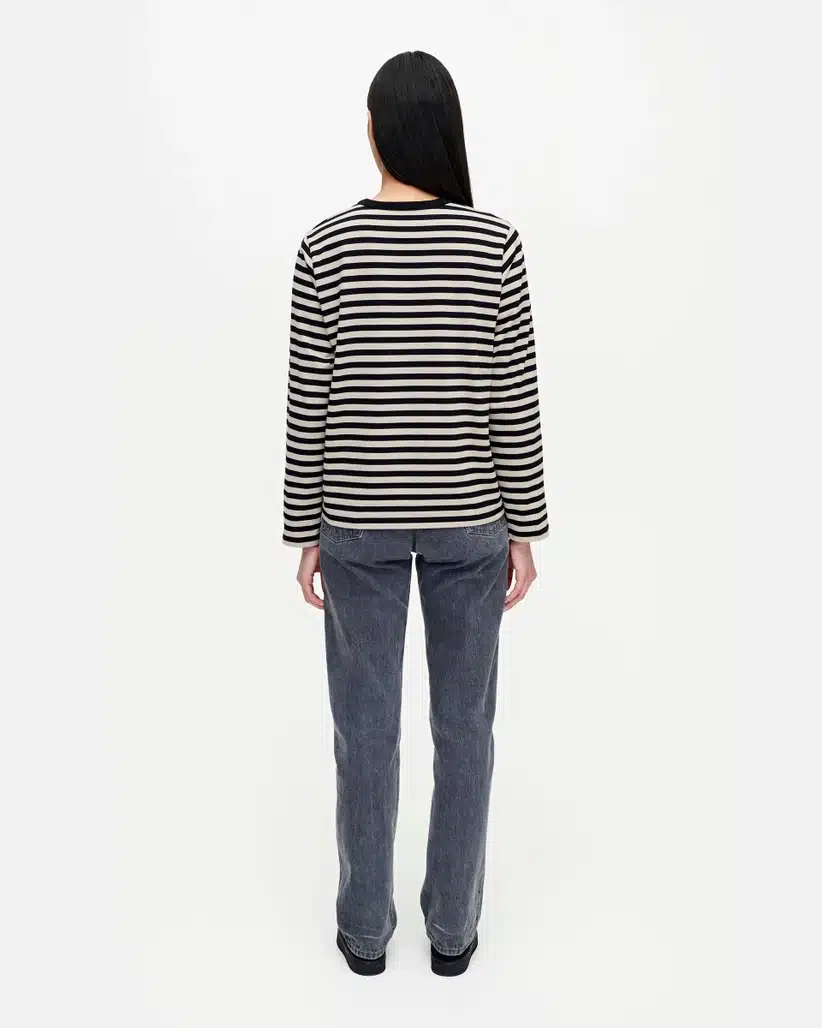 【2024SS】マリメッコ/Tasaraita Relaxed Longsleeve カットソー Buy Marimekko Tasaraita Relaxed LS Shirt - Scandinavian