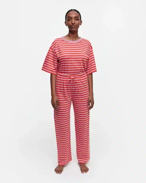 Marimekko Hiljainen Tasaraita Pants