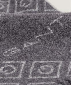 Gant Woman Icon G Wool Scarf Graphite