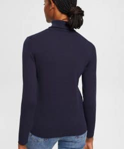 Esprit Roll Neck Sweater Navy