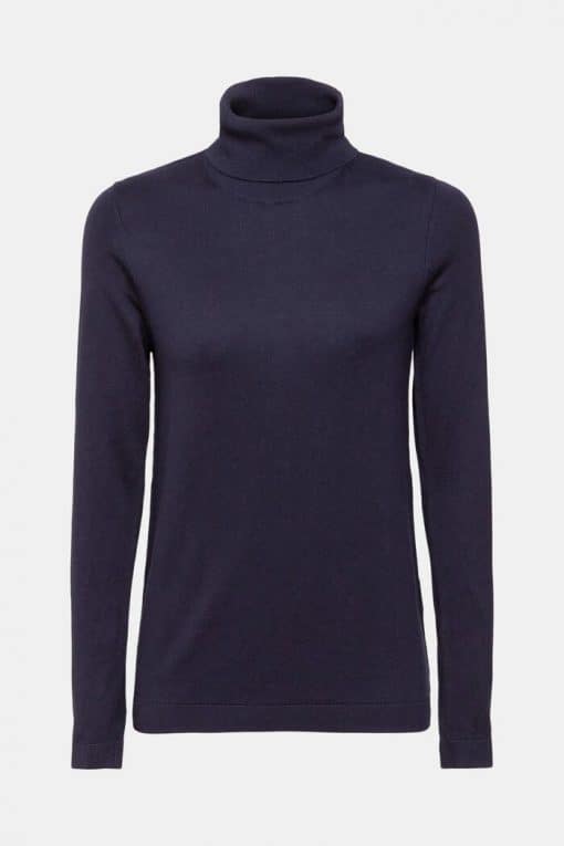 Esprit Roll Neck Sweater Navy