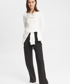 Esprit Wide Leg Pants Black