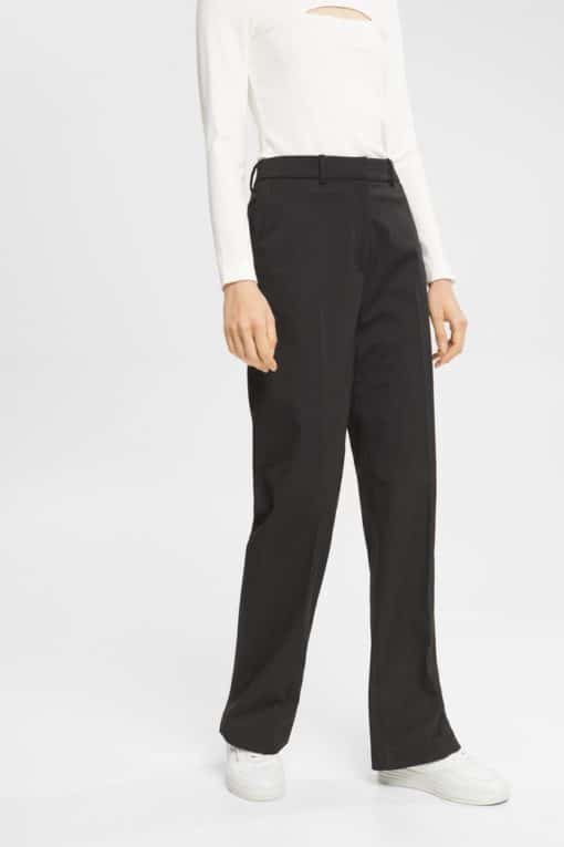Esprit Wide Leg Pants Black