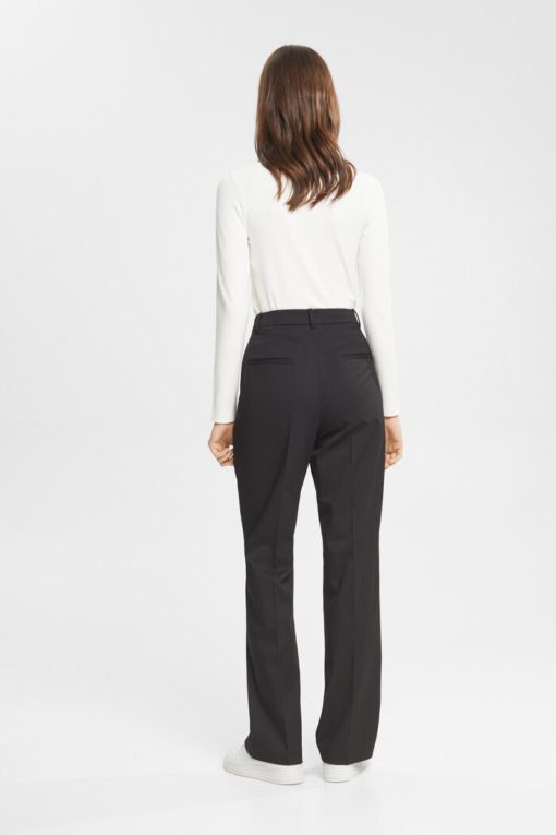 Esprit Wide Leg Pants Black