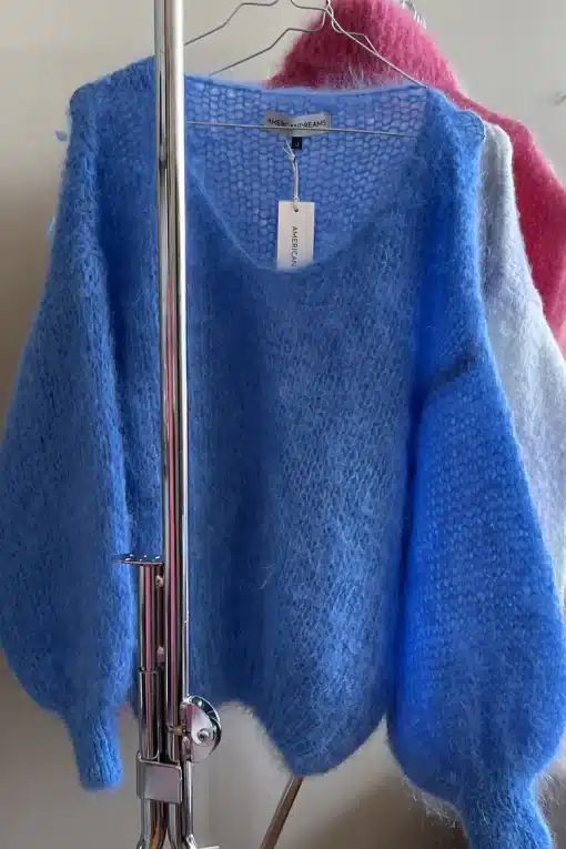 Americandreams Milana Mohair Knit Sky Blue