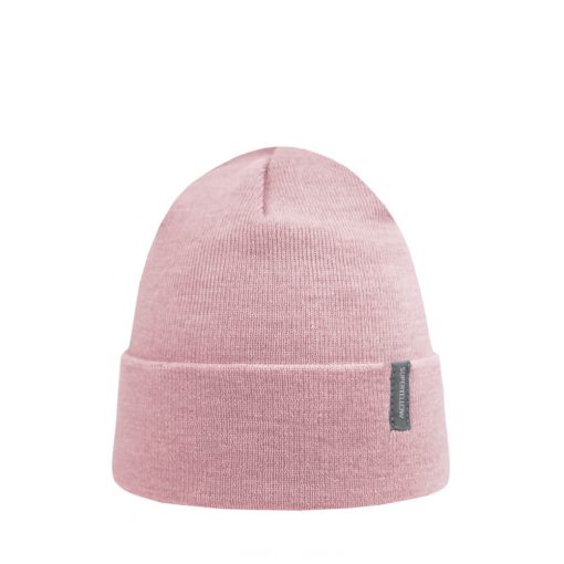 Superyellow Amalia Merino Wool Beanie Light Pink