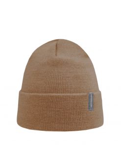 Superyellow Amalia Merino Wool Beanie Toffee