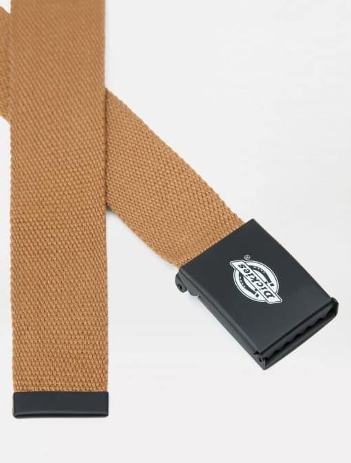 Dickies Orcutt Logo Buckle Belt Brown Duck