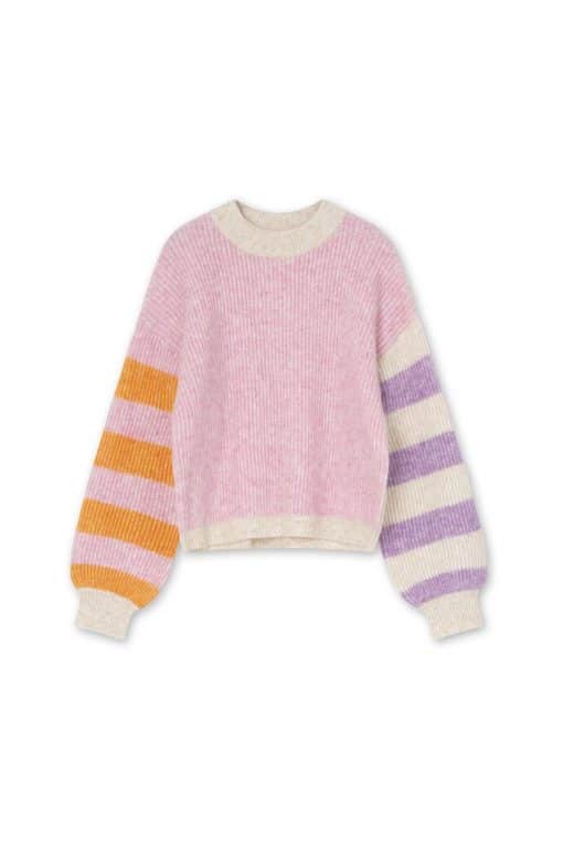 Envii Enhero Knit Pink Stripe Mix