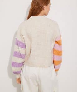 Envii Enhero Knit Pink Stripe Mix
