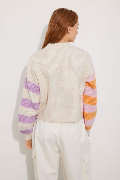 Envii Enhero Knit Pink Stripe Mix